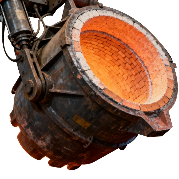 Наклоняемый железный ковш для воды