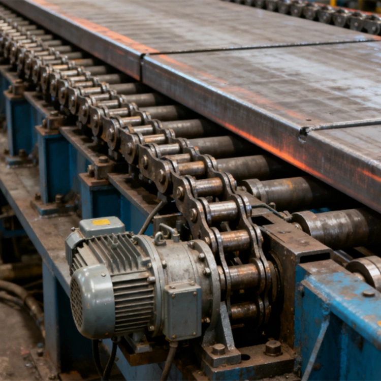 Холодная кровать транспортировочного цепного типа